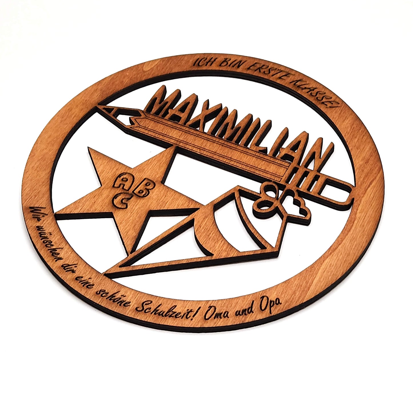 Wandbild "Schulanfang", personalisiert - Nanino Design Onlineshop -