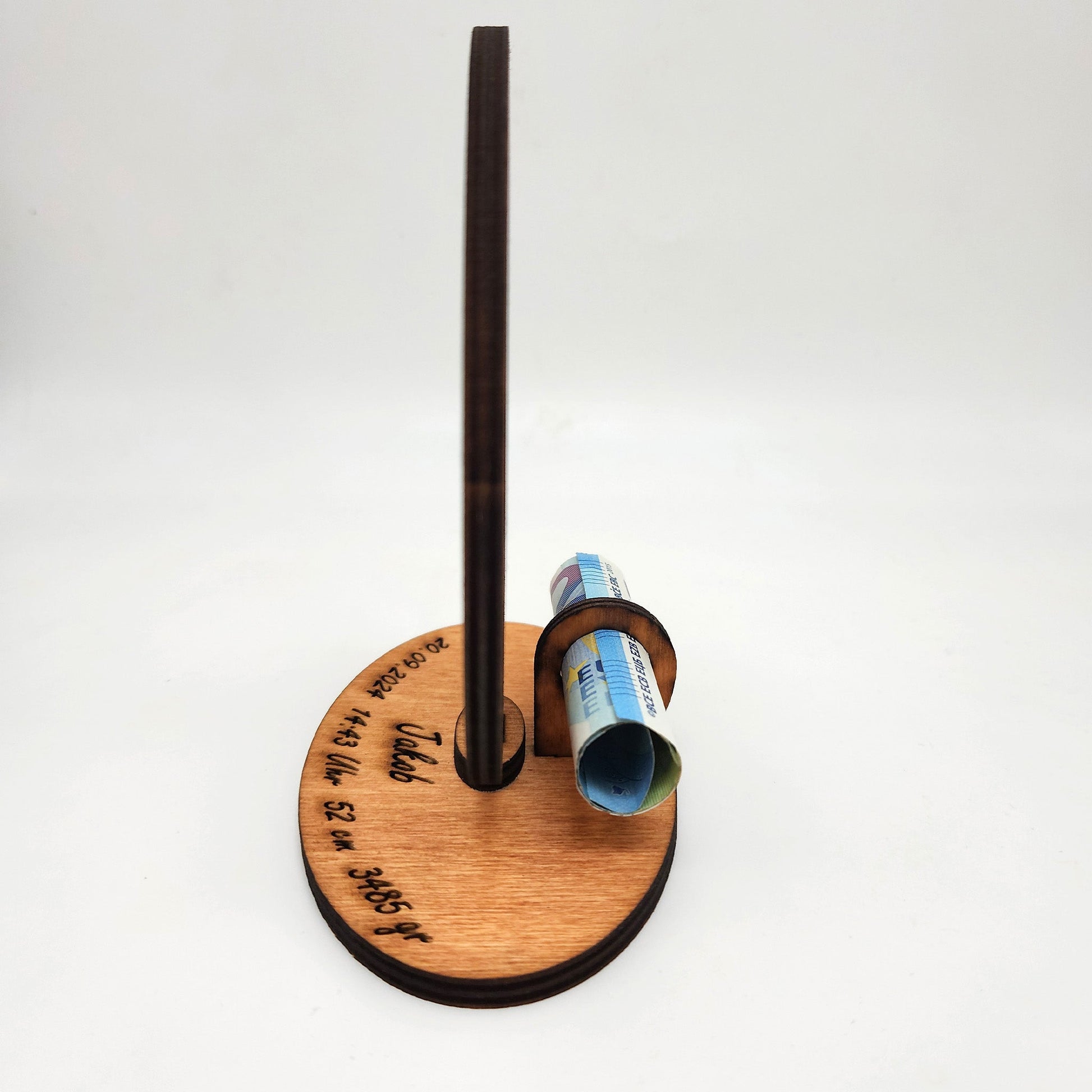 Aufsteller "Baum des Lebens" mit Geldscheinhalter, personalisiert - Nanino Design Onlineshop - 