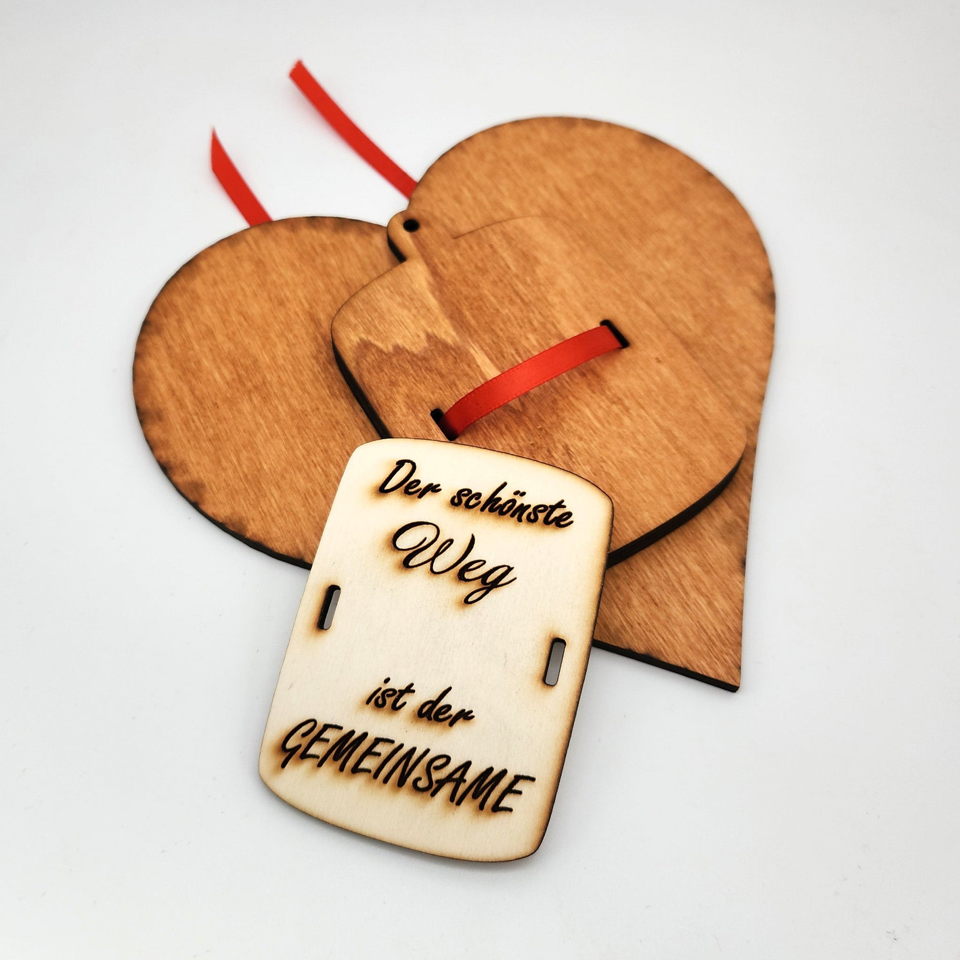 personalisiertes Herz "Hochzeit" aus Holz mit Geldfach | Wandbild | Geldgeschenk - Nanino Design Onlineshop - 