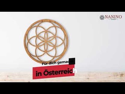 Wandbild Holz "Samen des Lebens"