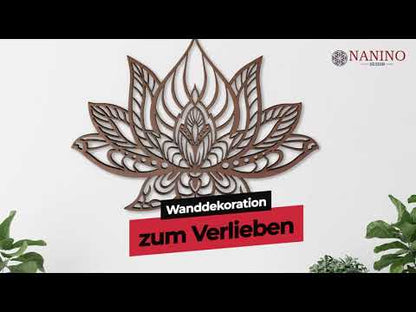 Wandbild Lotusblume V2