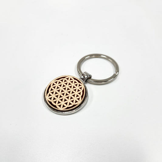 Schlüsselanhänger "Blume des Lebens" - Nanino Design - 