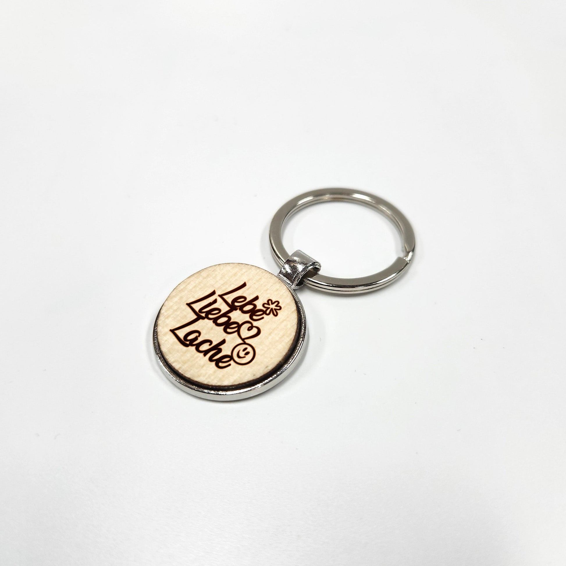 Schlüsselanhänger "Lebe Liebe Lache" - Nanino Design - 