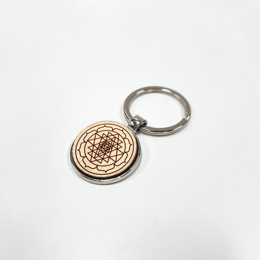 Schlüsselanhänger "Sri Yantra" - Nanino Design - 