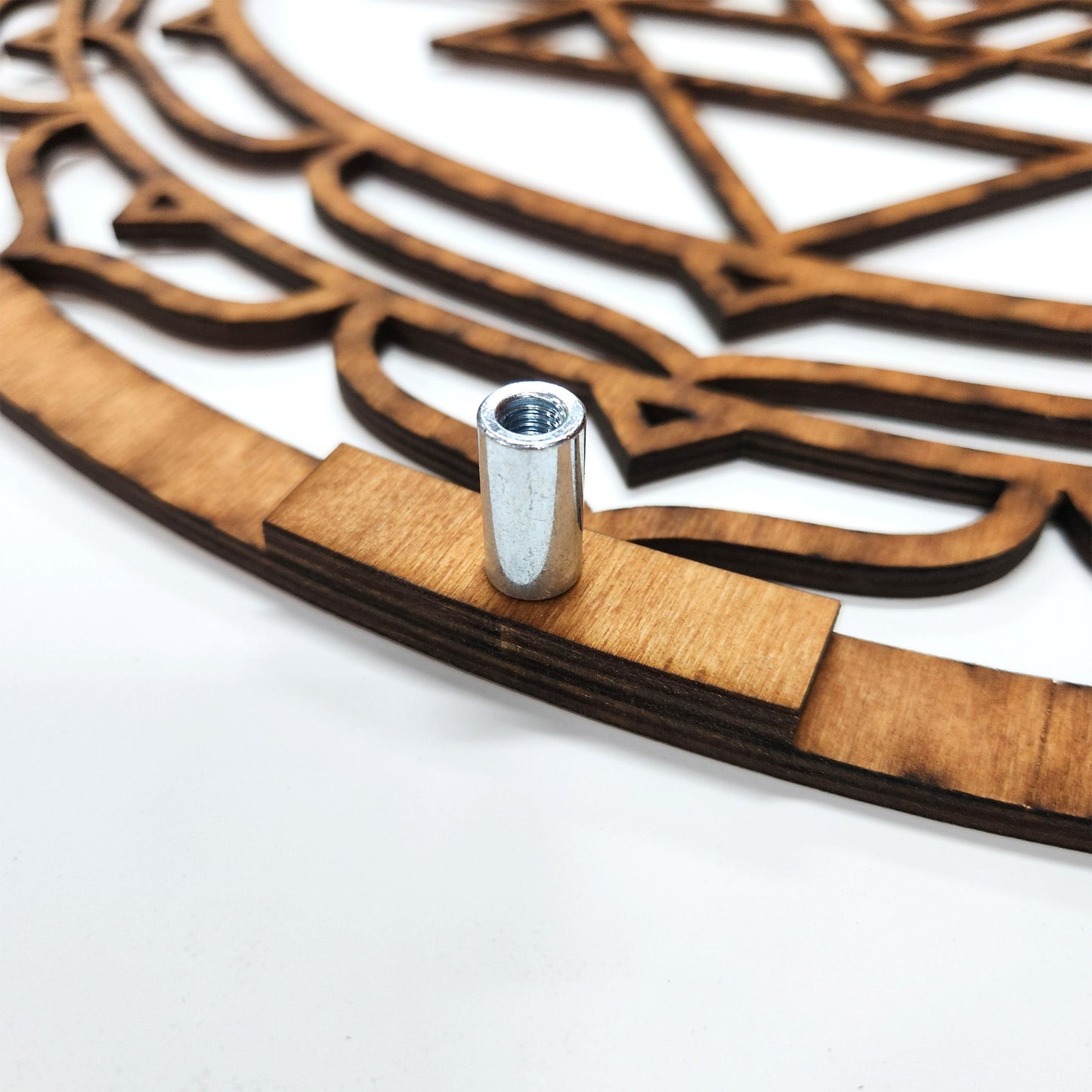 Wandbild Holz "Sri Yantra" - Nanino Design Onlineshop - 