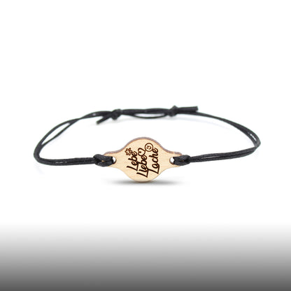Armband "Lebe Liebe Lache" - Nanino Design Onlineshop -