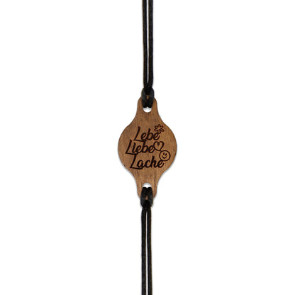 Armband "Lebe Liebe Lache" - Nanino Design Onlineshop -
