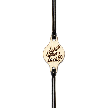 Armband "Lebe Liebe Lache" - Nanino Design Onlineshop -