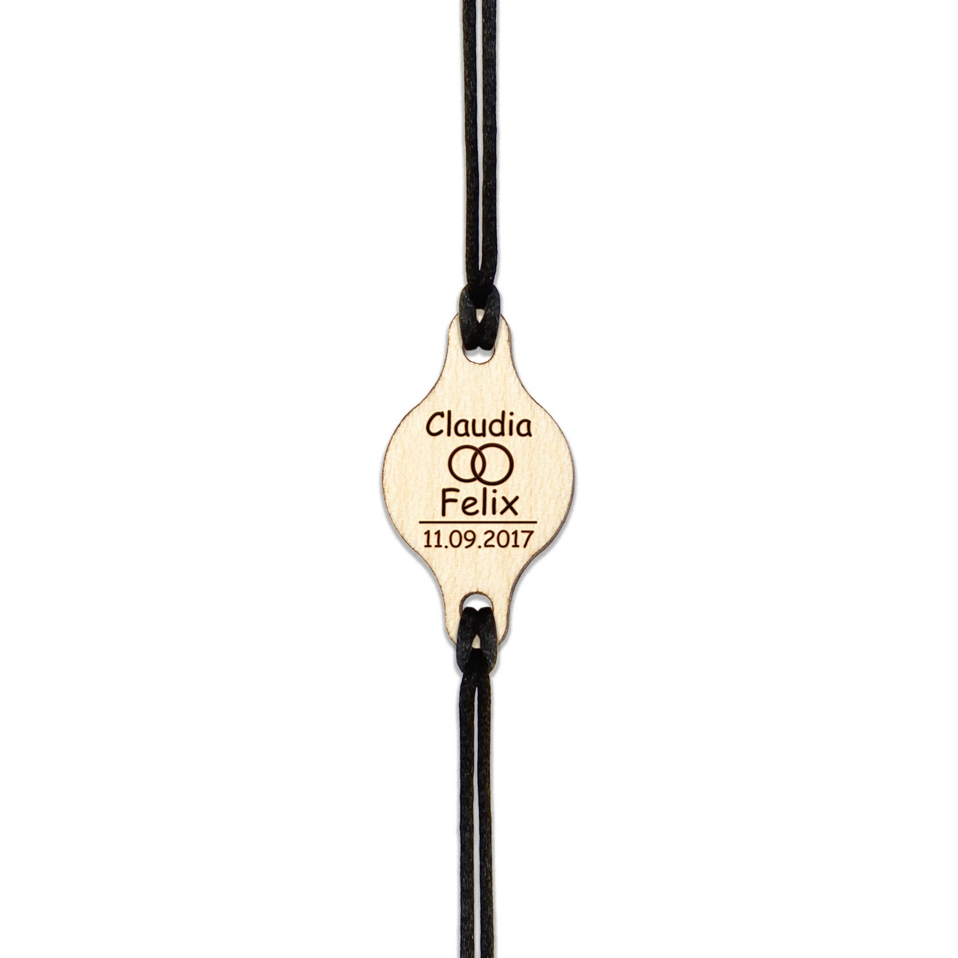 Armband "Liebe/Freundschaft" personalisiert - Nanino Design Onlineshop -