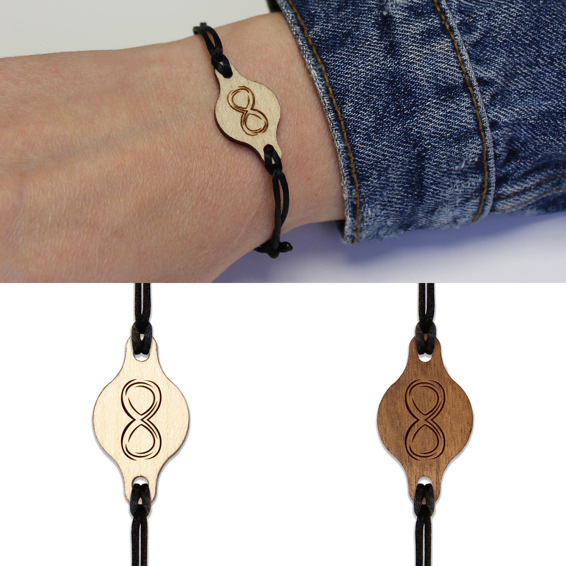 Armband "Liegende Acht" - Nanino Design Onlineshop -