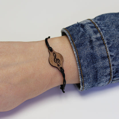 Armband "Notenschlüssel" - Nanino Design Onlineshop -