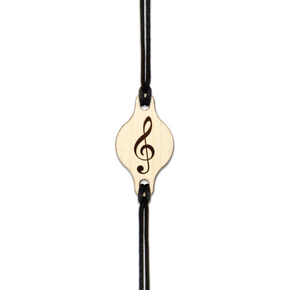 Armband "Notenschlüssel" - Nanino Design Onlineshop -