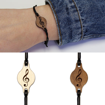 Armband "Notenschlüssel" - Nanino Design Onlineshop -