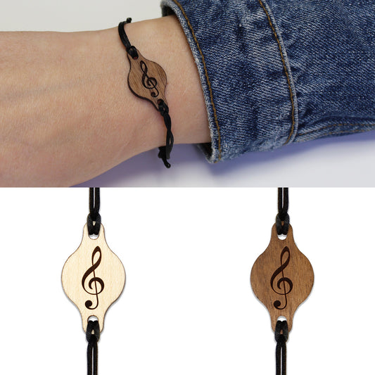 Armband "Notenschlüssel" - Nanino Design Onlineshop -