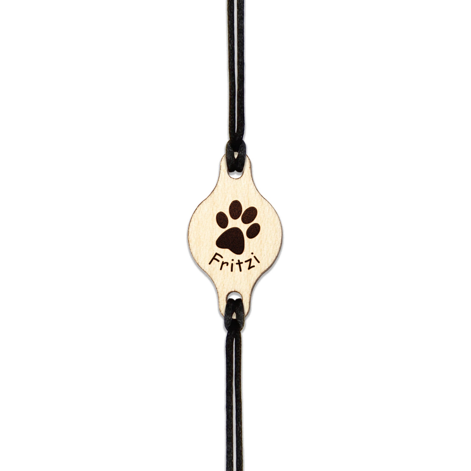 Armband "Pfote" personalisiert - Nanino Design Onlineshop -