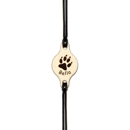 Armband "Pfote" personalisiert - Nanino Design Onlineshop -
