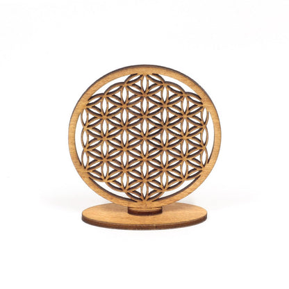 Aufsteller "Blume des Lebens", klein - Nanino Design Onlineshop -