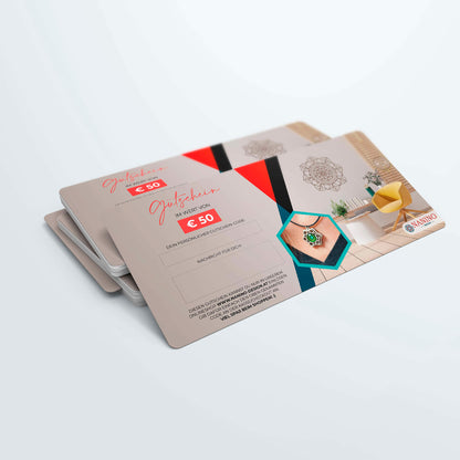 Geschenkgutschein 50€ (digital) - Nanino Design Onlineshop -