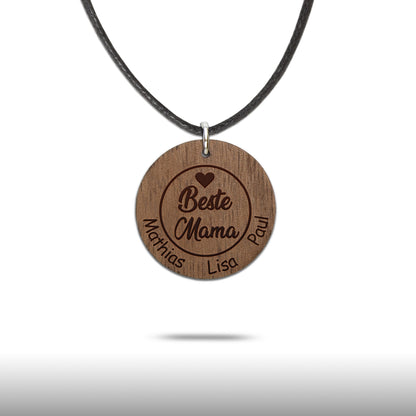 Halskette "Best ..." personalisiert - Nanino Design Onlineshop -