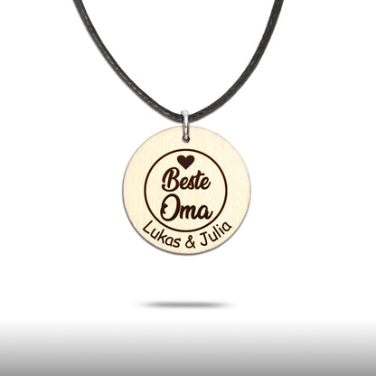 Halskette "Best ..." personalisiert - Nanino Design Onlineshop -