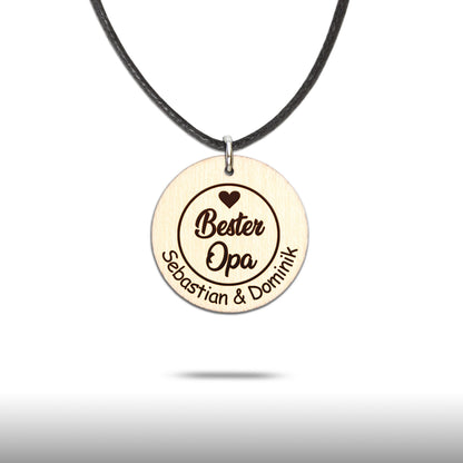 Halskette "Best ..." personalisiert - Nanino Design Onlineshop -
