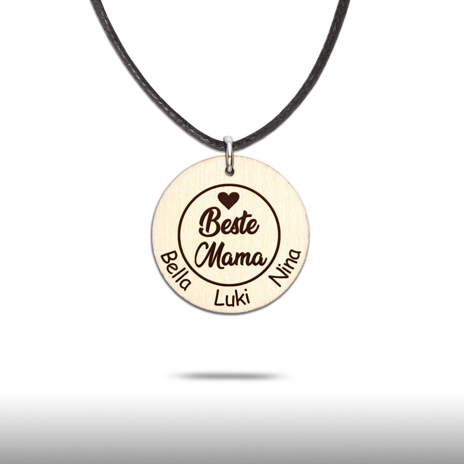 Halskette "Best ..." personalisiert - Nanino Design Onlineshop -
