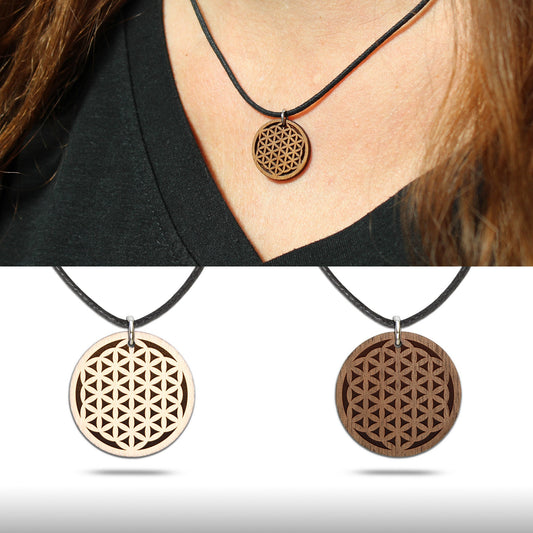 Halskette "Blume des Lebens" - Nanino Design Onlineshop -