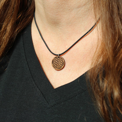 Halskette "Blume des Lebens" - Nanino Design Onlineshop -