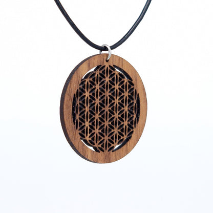 Halskette "Blume des Lebens" groß - Nanino Design Onlineshop -