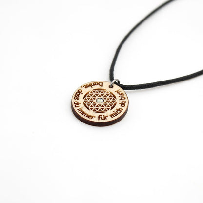 Halskette "Danke, dass du immer für mich da bist" - Nanino Design Onlineshop -