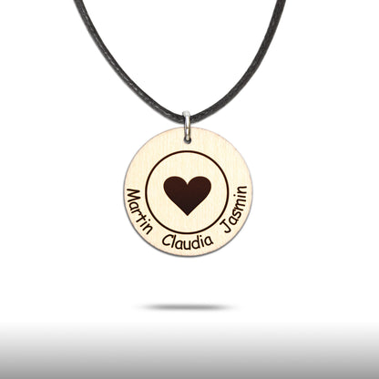 Halskette "Dein Design" personalisiert - Nanino Design Onlineshop -
