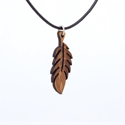 Halskette "Feder" - Nanino Design Onlineshop -