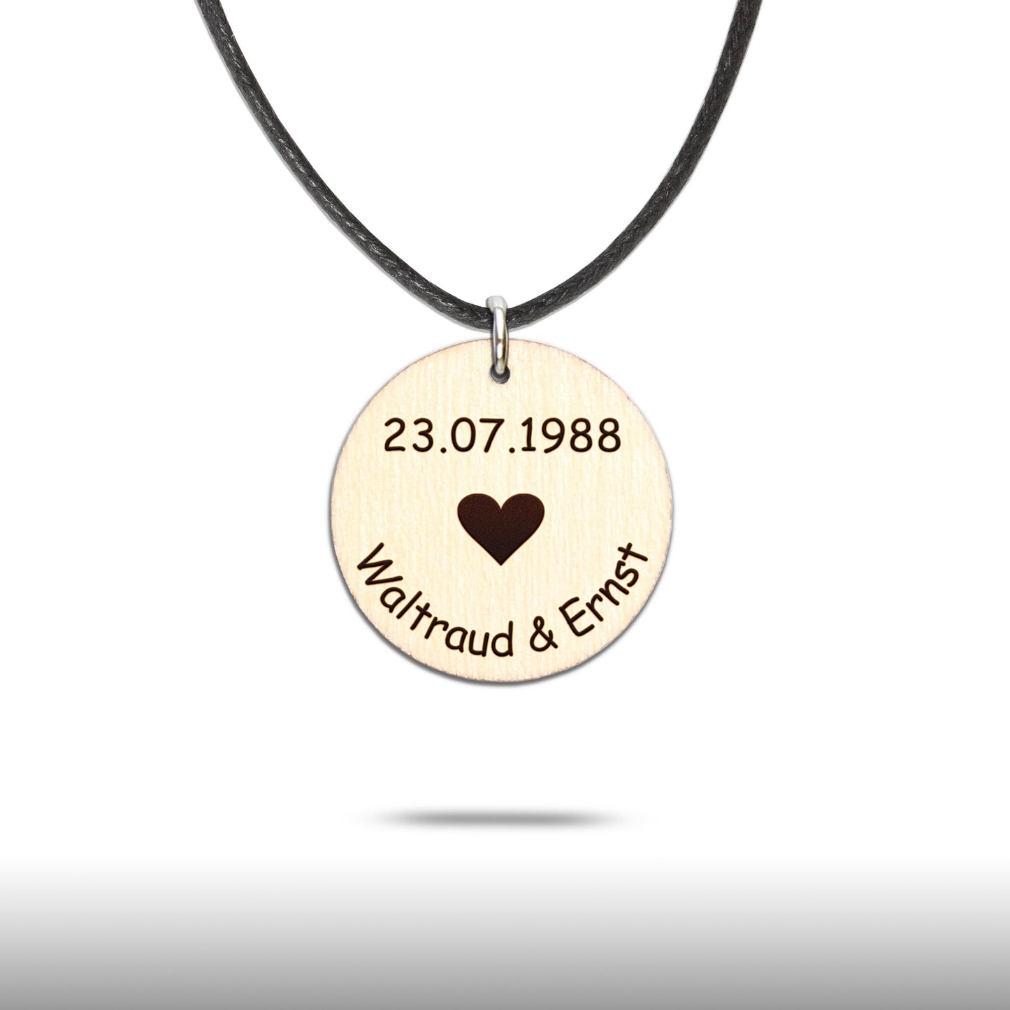 Halskette "Liebe/Freundschaft" personalisiert - Nanino Design Onlineshop -