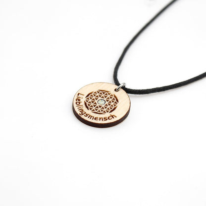 Halskette "Lieblingsmensch" - Nanino Design Onlineshop -