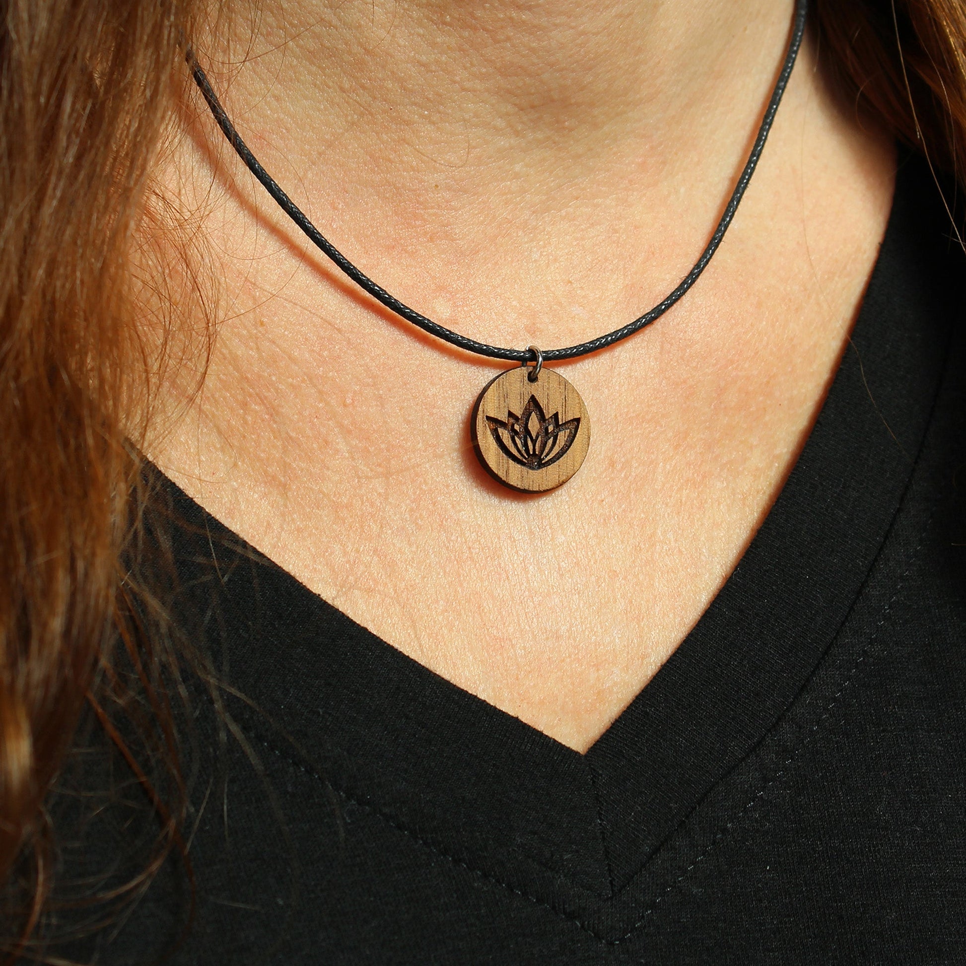 Halskette "Lotusblume" - Nanino Design Onlineshop -