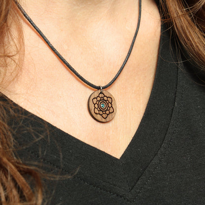 Halskette "Mandala", rund - Nanino Design Onlineshop -
