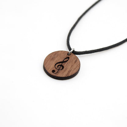 Halskette "Notenschlüssel" - Nanino Design Onlineshop -