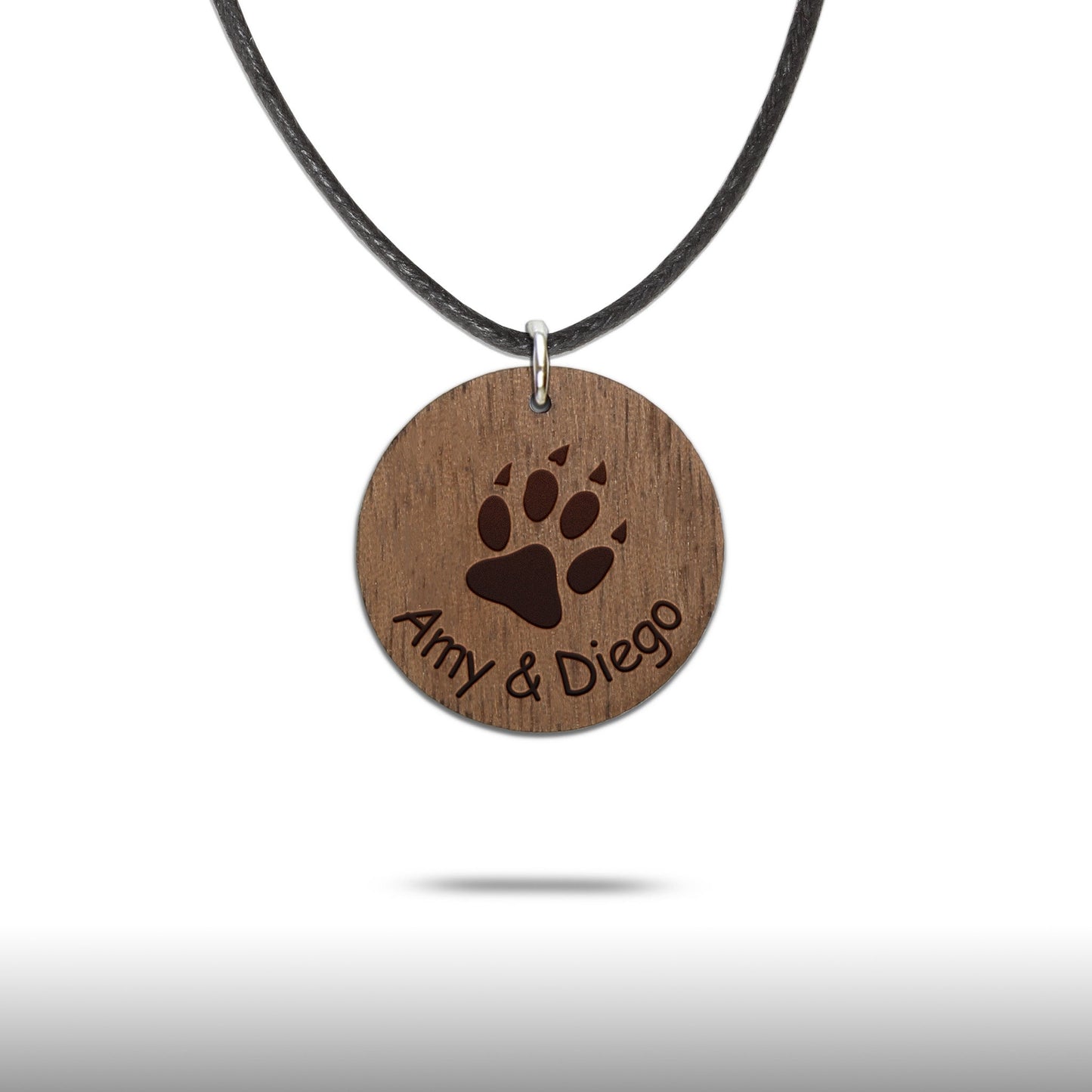 Halskette "Pfote" personalisiert - Nanino Design Onlineshop -