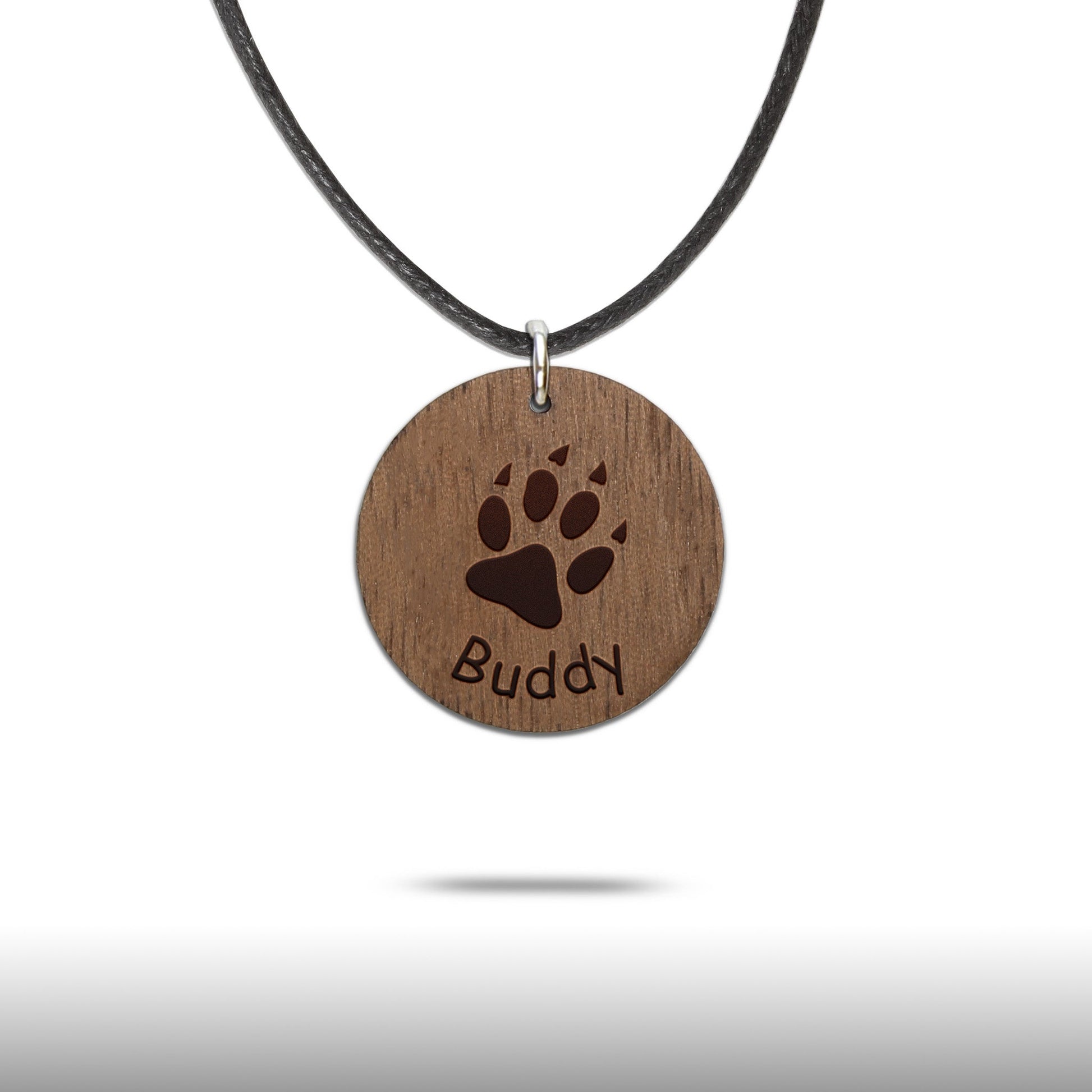 Halskette "Pfote" personalisiert - Nanino Design Onlineshop -