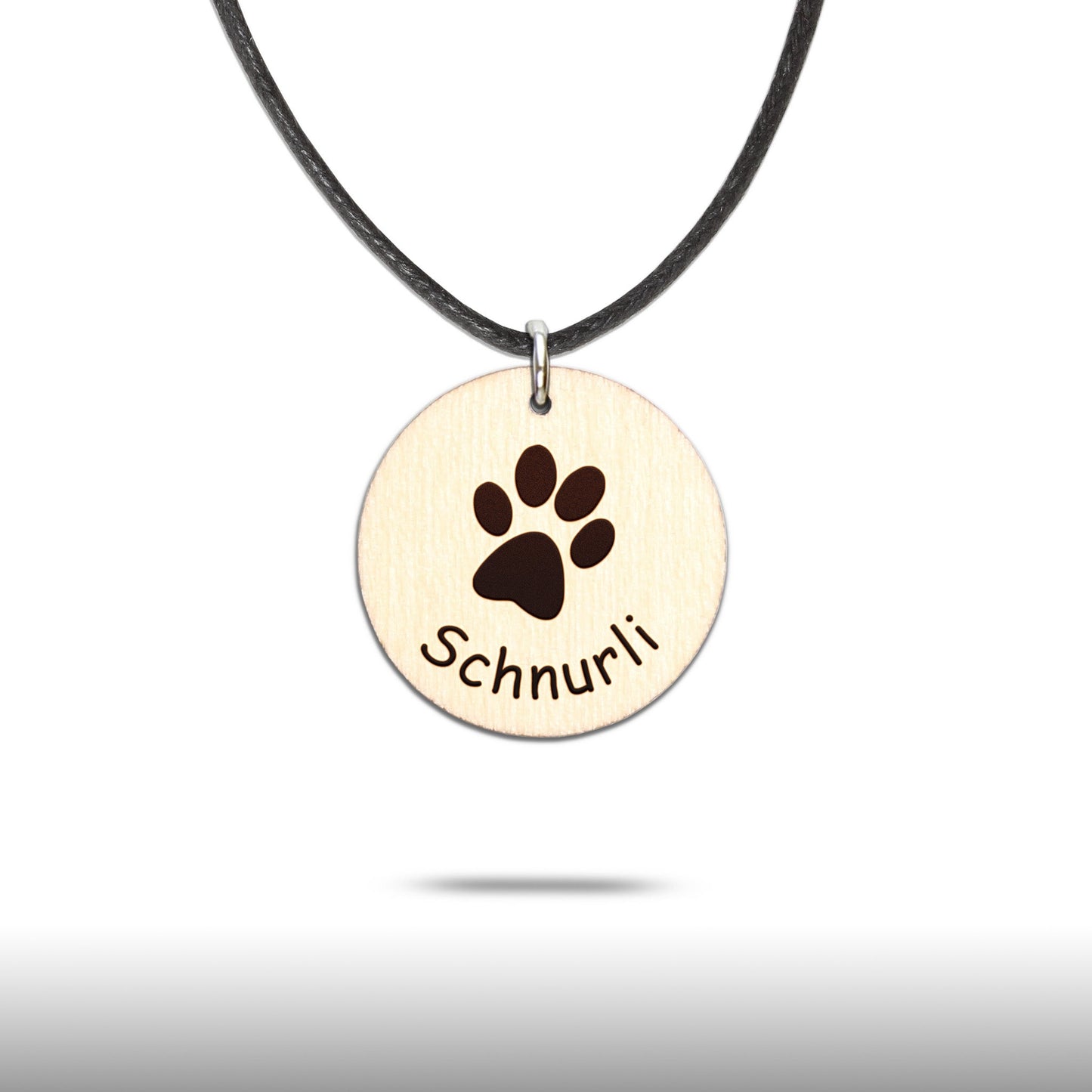 Halskette "Pfote" personalisiert - Nanino Design Onlineshop -