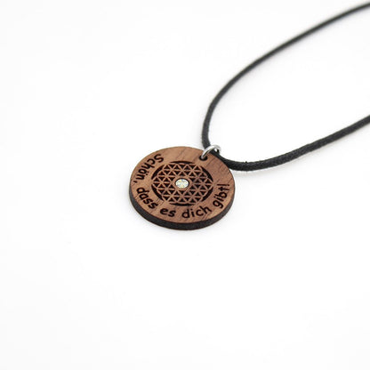 Halskette "Schön, dass es dich gibt" - Nanino Design Onlineshop -