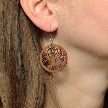 Ohrringe "Baum des Lebens", groß - Nanino Design Onlineshop -