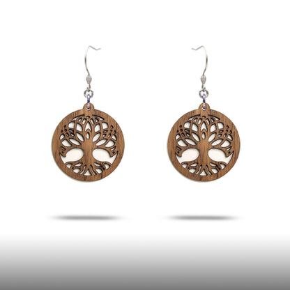 Ohrringe "Baum des Lebens", klein - Nanino Design Onlineshop -