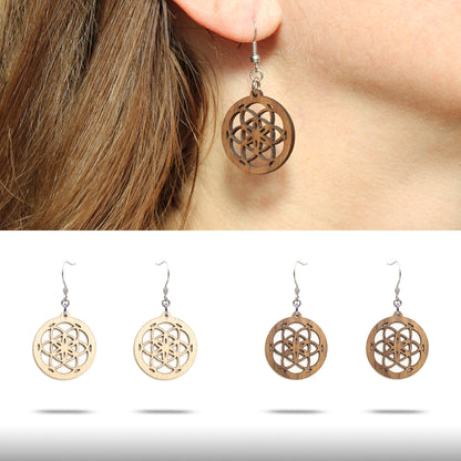Ohrringe "Samen des Lebens" - Nanino Design Onlineshop -