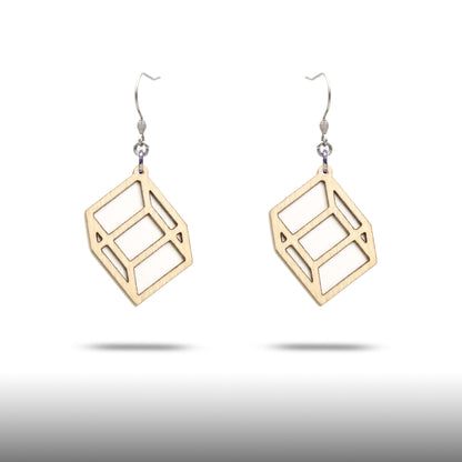 Ohrringe "Würfel" - Nanino Design Onlineshop -