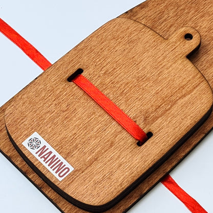 personalisierte Flasche "Geburtstag" aus Holz mit Geldfach | Wandbild | Geldgeschenk - Nanino Design Onlineshop -