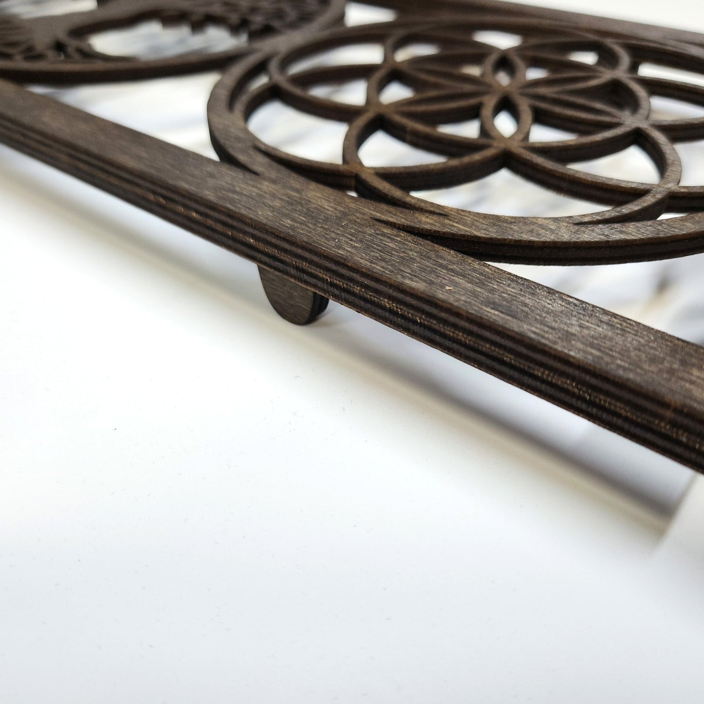 Wandbild "4 Symbole", Querformat aus Holz - Nanino Design Onlineshop -