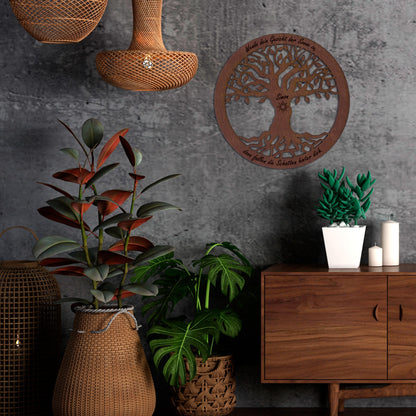 Wandbild Baum des Lebens "Gesundheit/Hoffnung", personalisiert - Nanino Design Onlineshop -