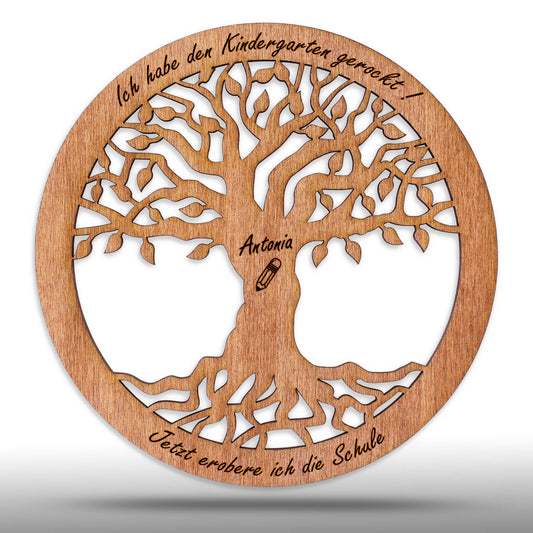 Wandbild Baum des Lebens "Schule/Kindergarten", personalisiert - Nanino Design Onlineshop -