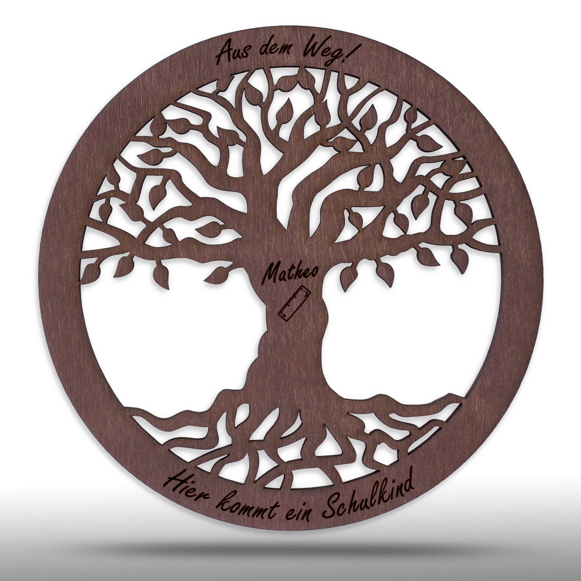Wandbild Baum des Lebens "Schule/Kindergarten", personalisiert - Nanino Design Onlineshop -